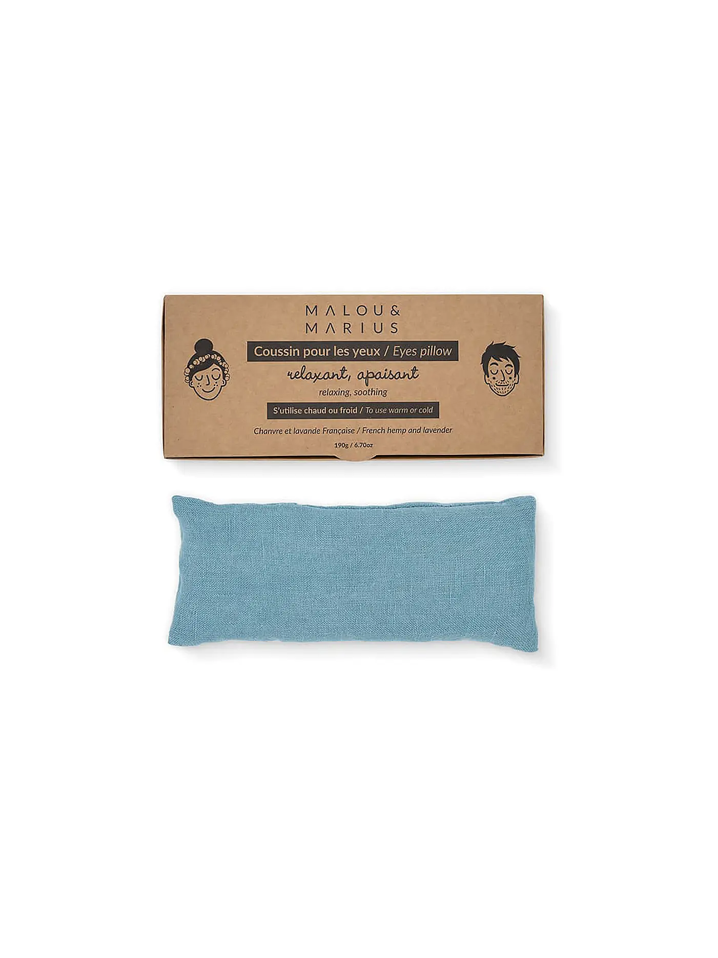 MALOU & MARIUS | Augenkissen Blue | 